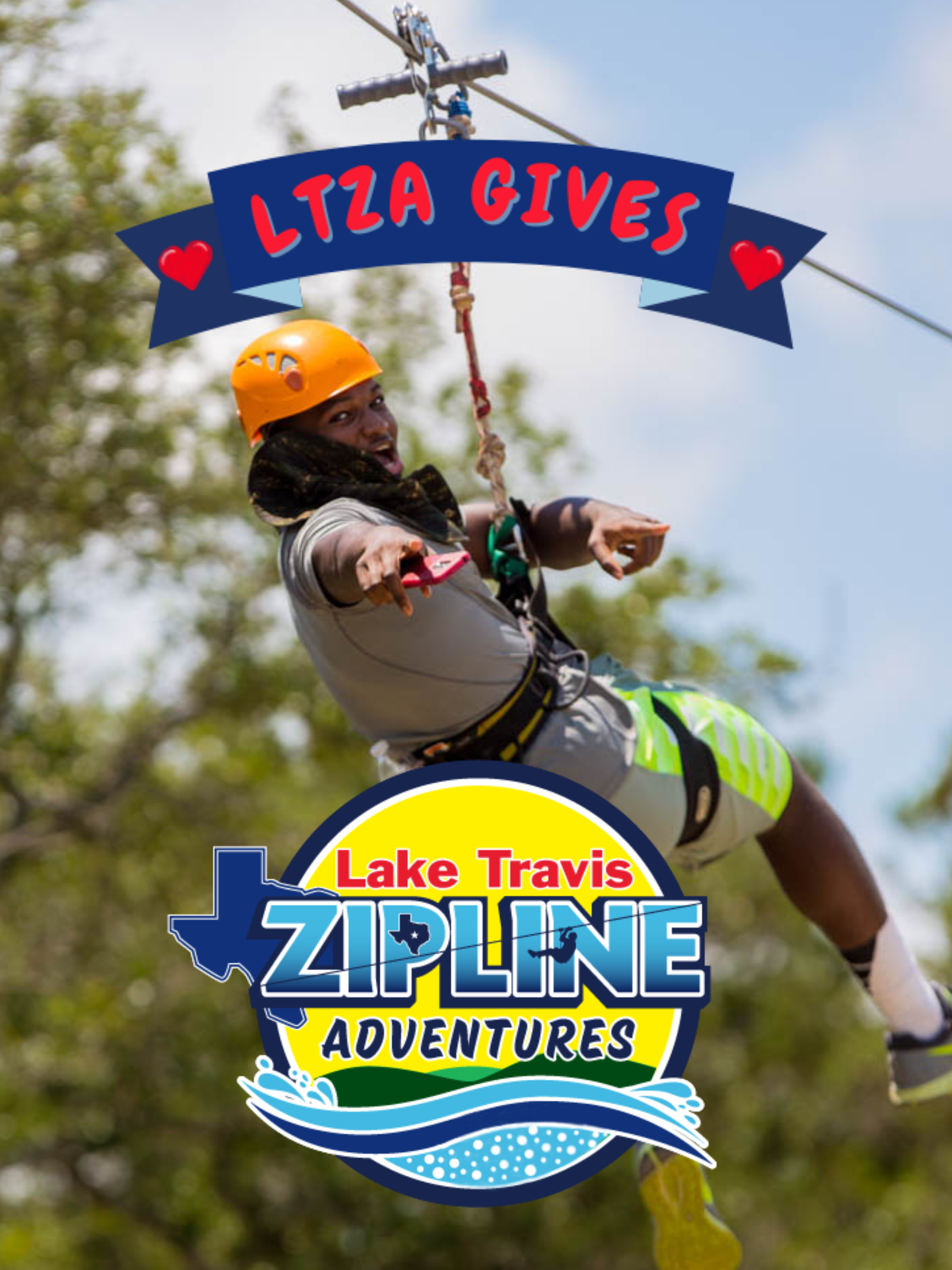 LTZA GIVES - Lake Travis Zipline Adventures