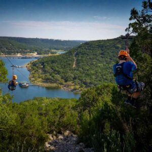 double barrel shotgun longest and fastest zipline in texas