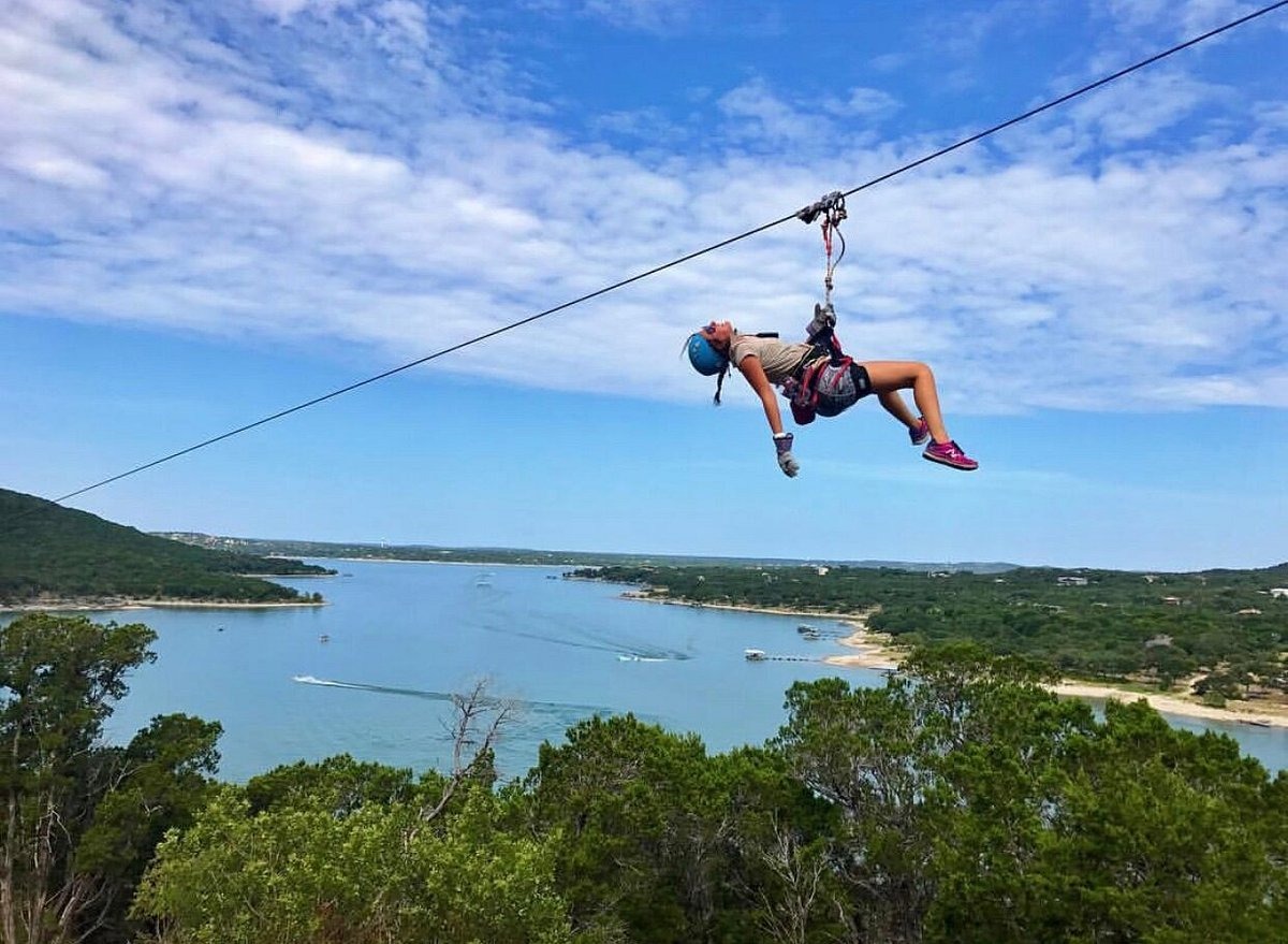 Things to Do in Austin During June - Lake Travis Zipline Adventures