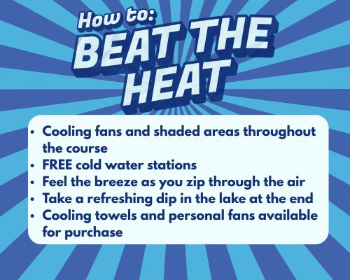 Beat the heat graphic
