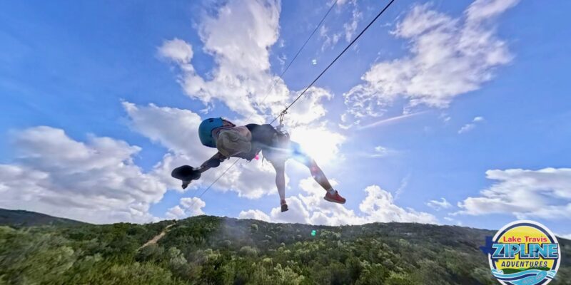 360 GoPro Footage of Zipliner