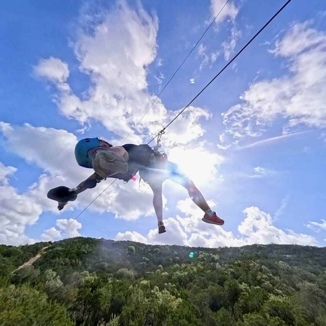 360 GoPro Footage of Zipliner